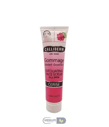 CALIDERME GOMMAGE  VISAGE CERISE