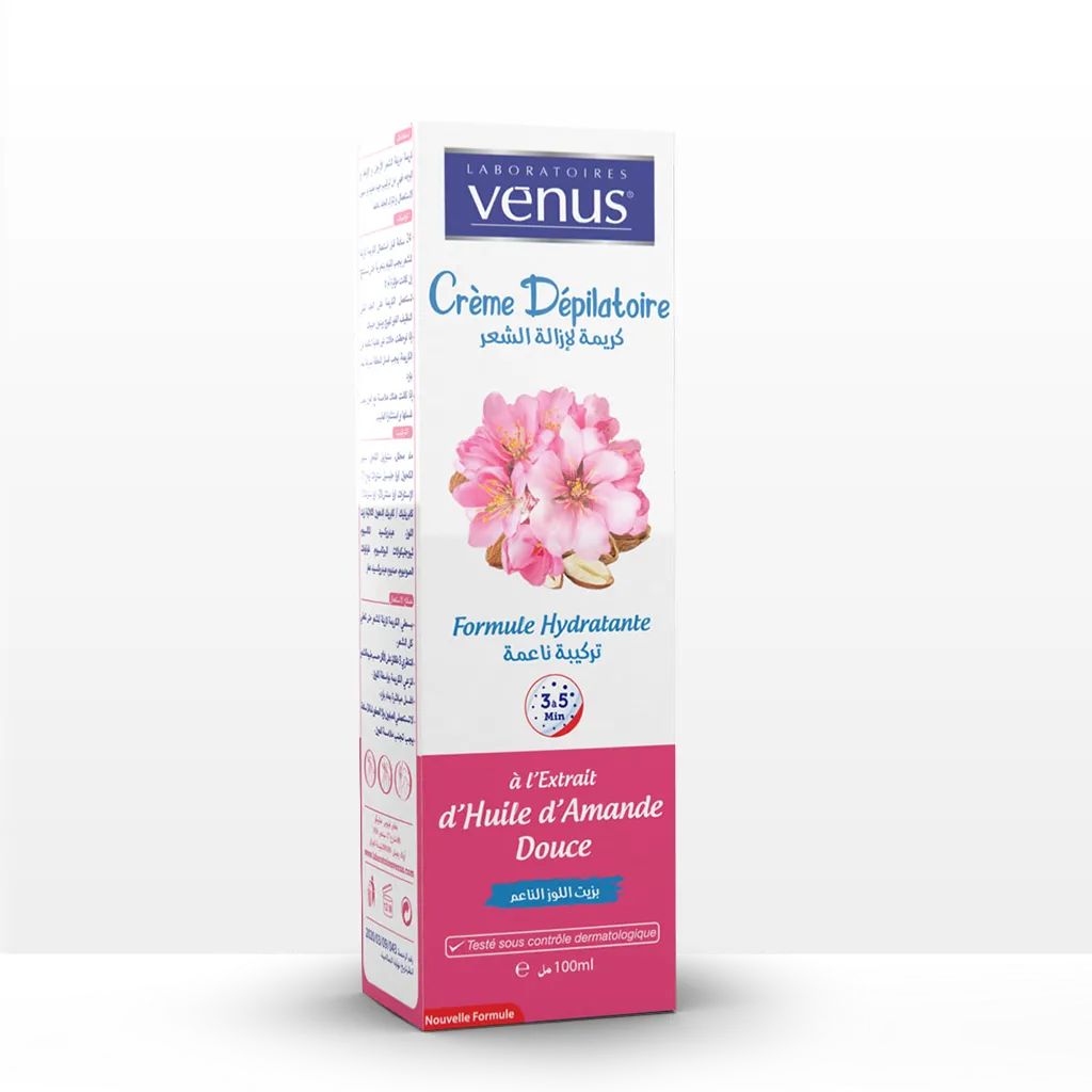 CRÈME DÉPILATOIRE HUILE D’AMANDE DOUCE