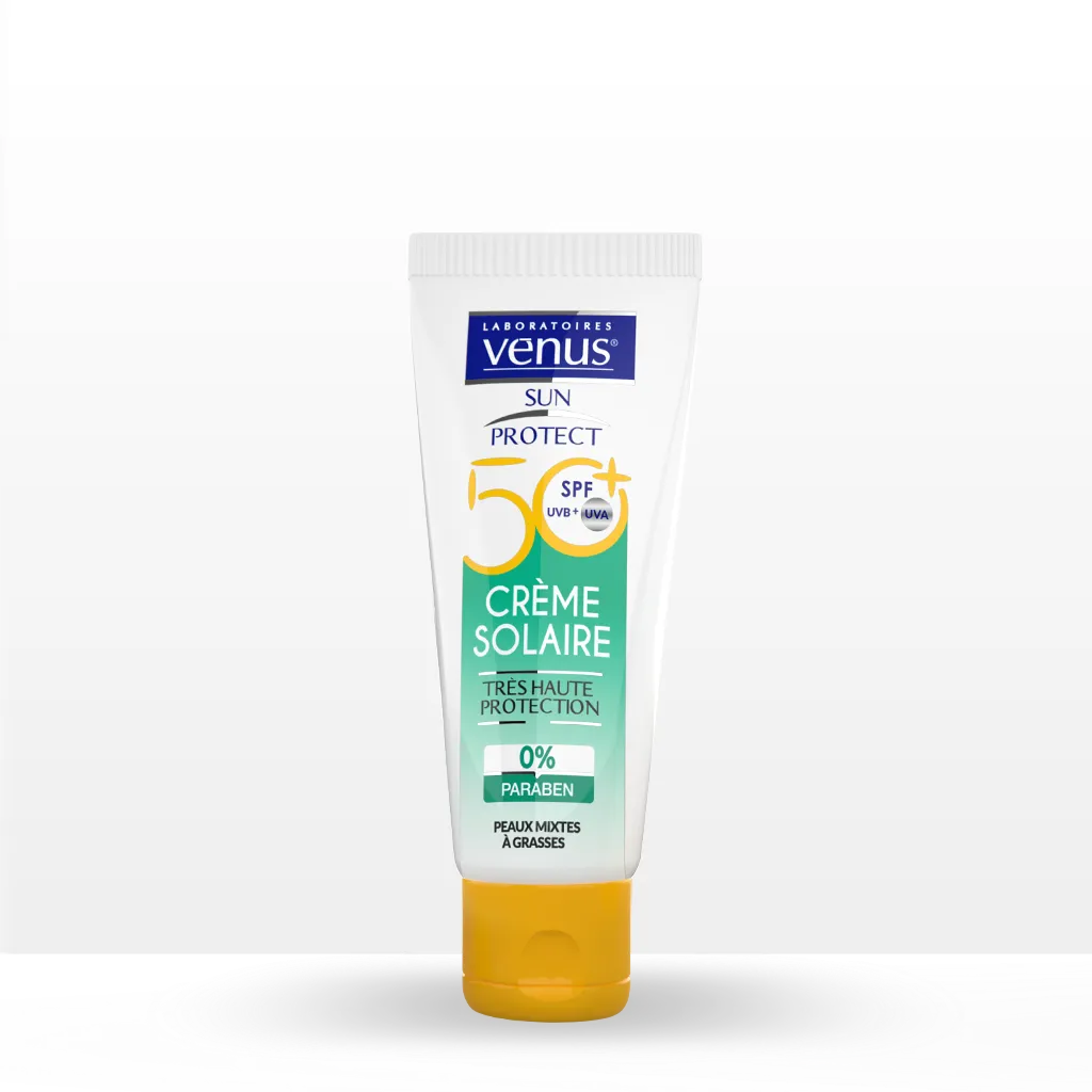 CREME SOLAIRE 50 ML PEAUX MIXTES À GRASSES