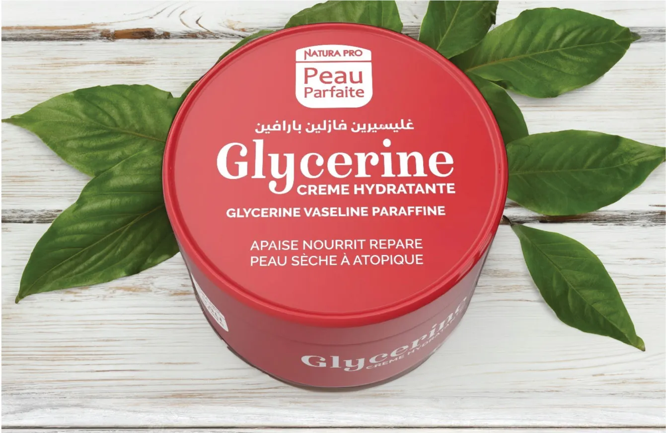 Crèmes Hydratantes glycérine vaseline paraffine