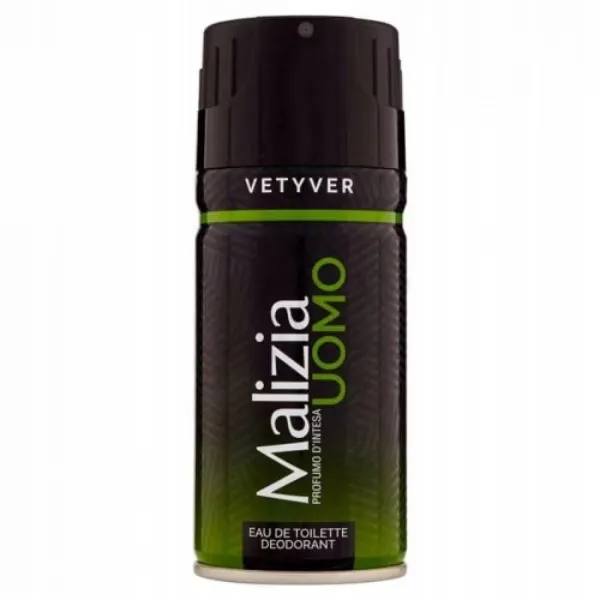 DEODORANT MALIZIA 200ML VETYVERT