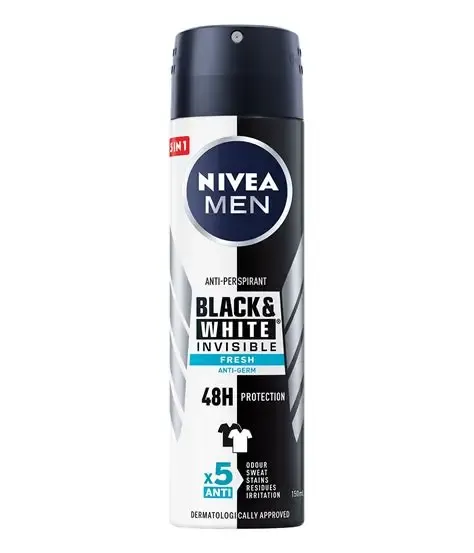 DEODORANT NIVEA MEN 200ML B&W FRESH