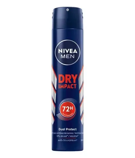 DEODORANT NIVEA MEN 200ML DRY IMPACT