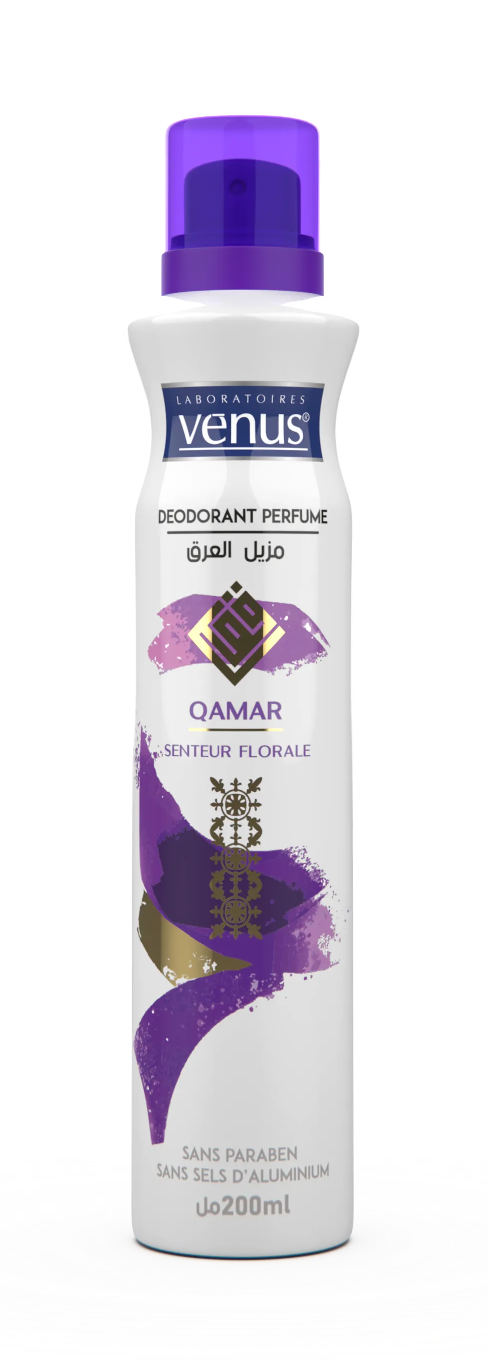 Déodorant parfumer qamar senteur florale 200ml