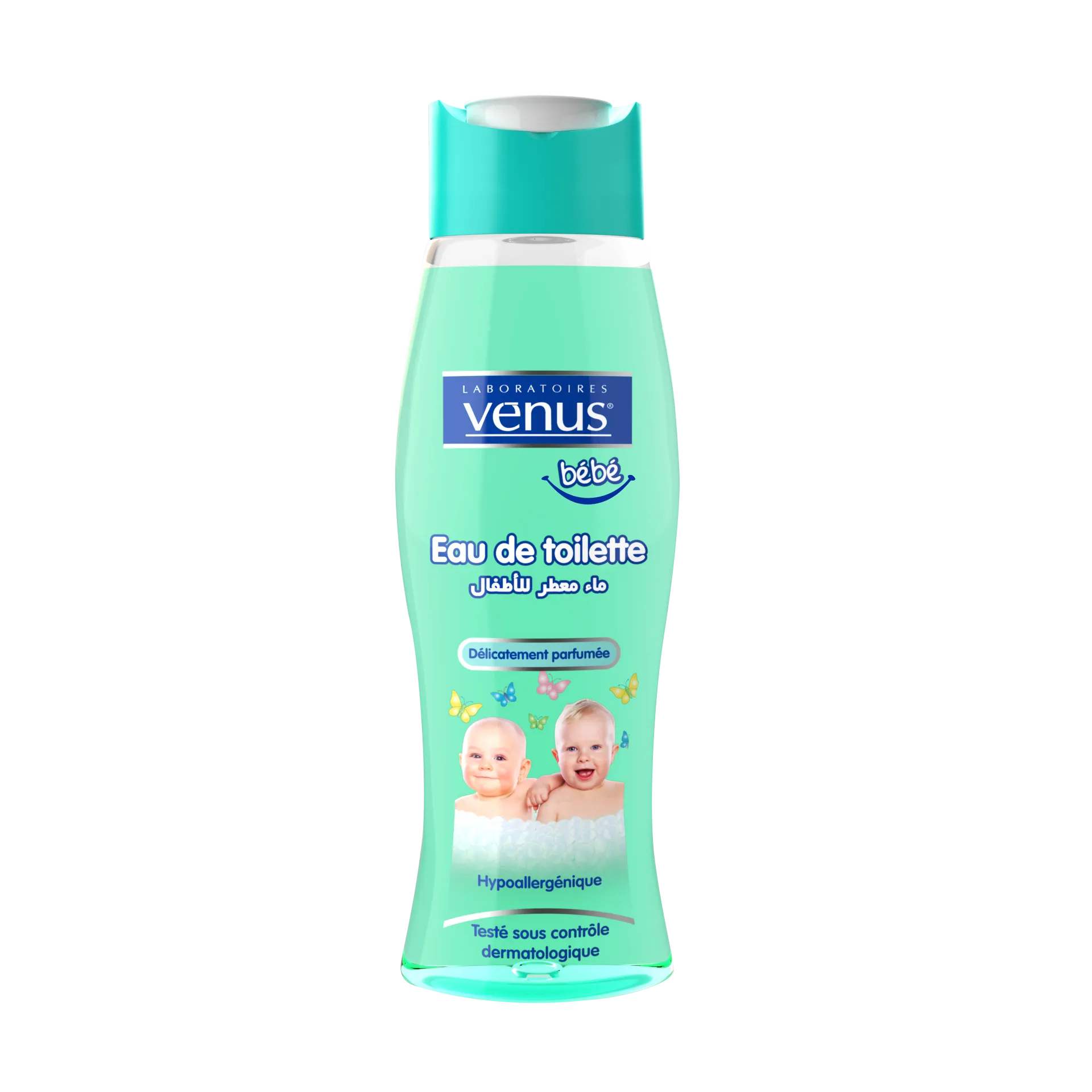 Eau de toilette Bébé hypoallergénique, délicatement parfumée