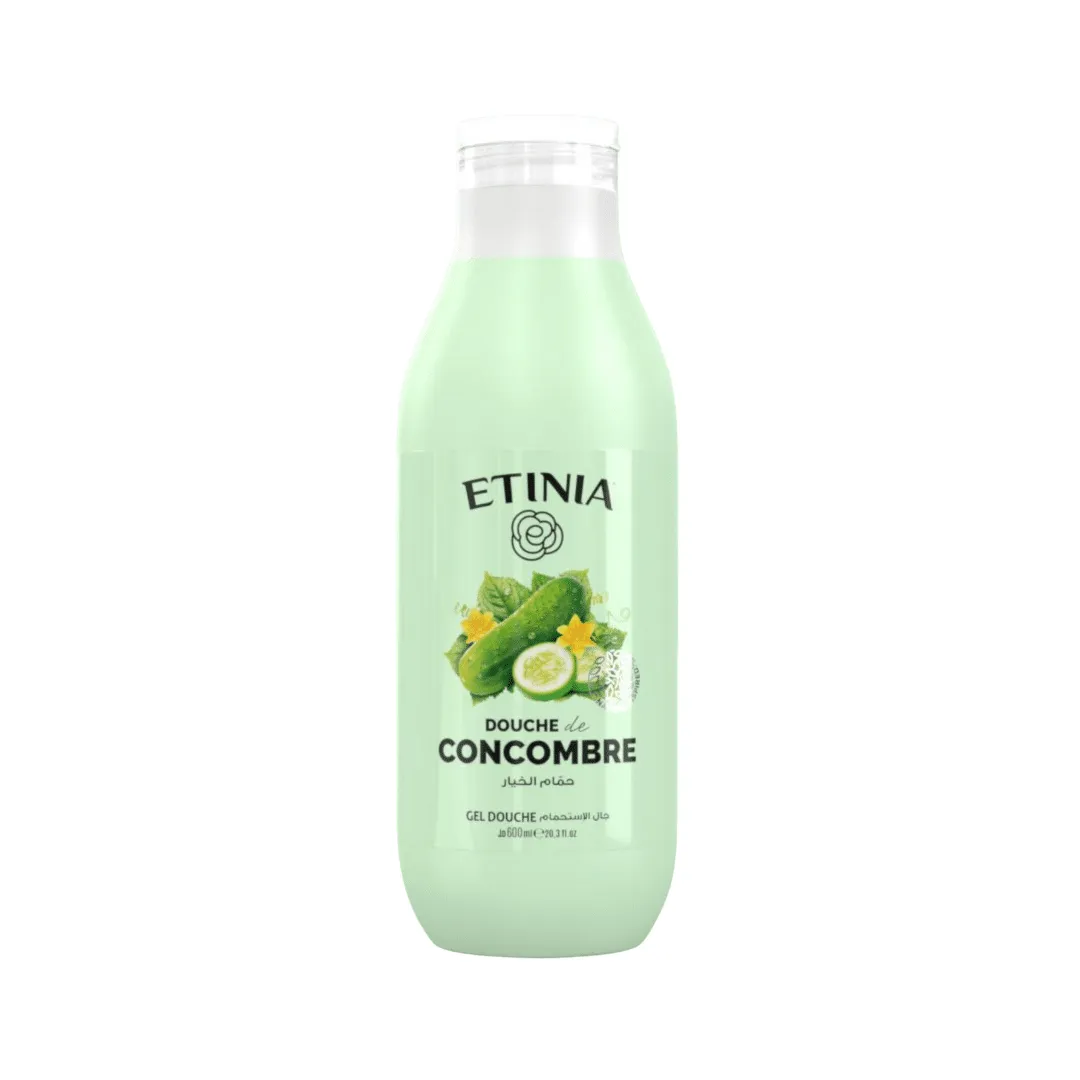 GEL DOUCHE ETINIA 600 ML CONCOMBRE