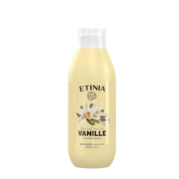 GEL DOUCHE ETINIA 600 ML VANILLE