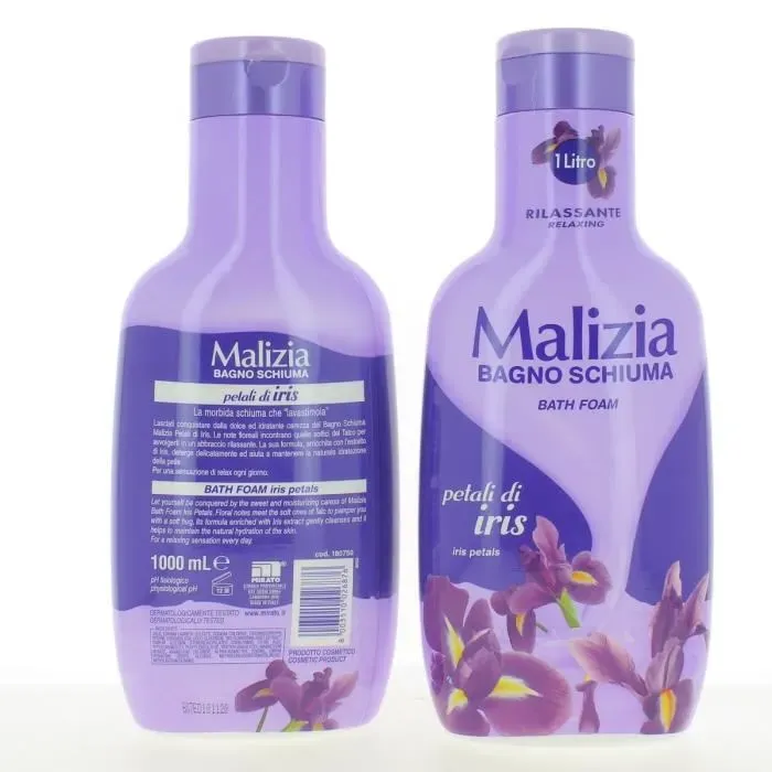 GEL DOUCHE MALIZIA 1L FLEUR IRIS