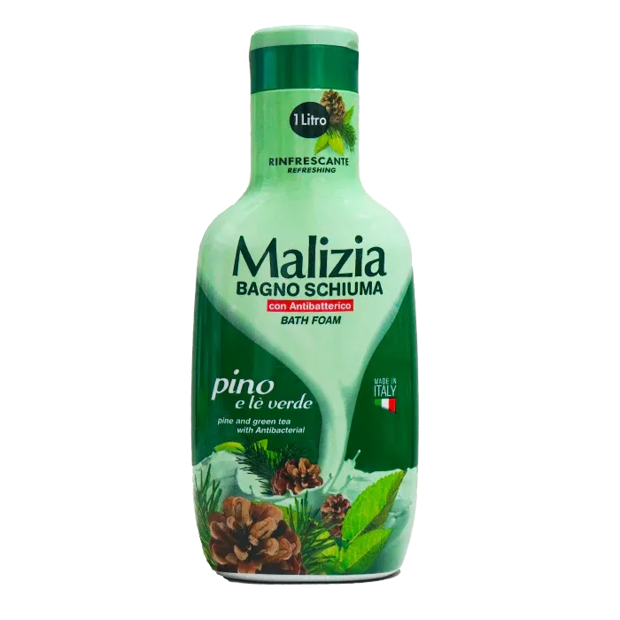 GEL DOUCHE MALIZIA 1L PINS ET THE VERT