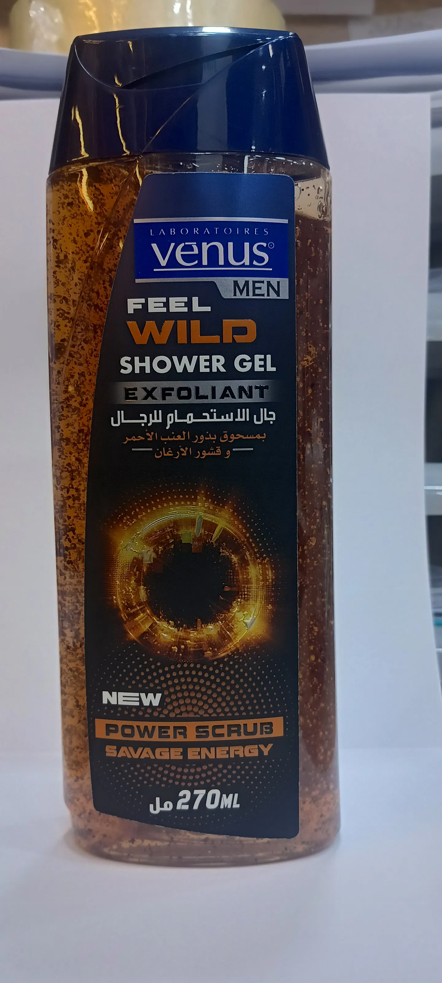GEL DOUCHE MEN SCRUB-EXFOLIANT 270ML WILD