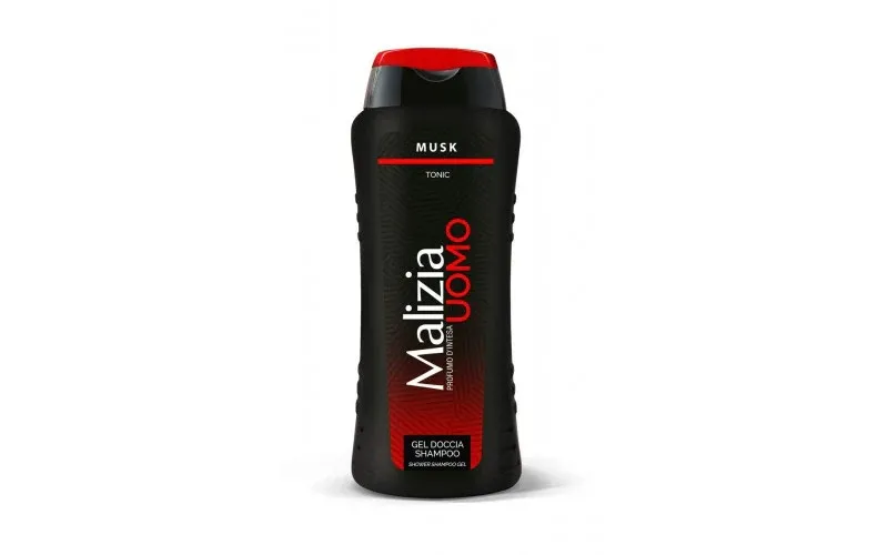 GEL DOUCHE / SHAMPOO MALIZIA MEN 250 ML MUSK
