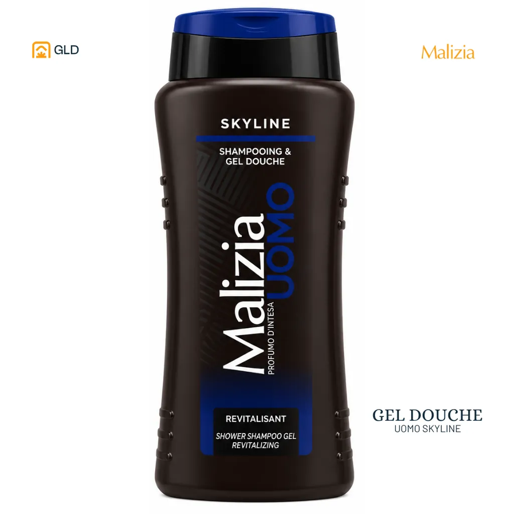 GEL DOUCHE / SHAMPOO MALIZIA MEN 250 ML SKY LINE