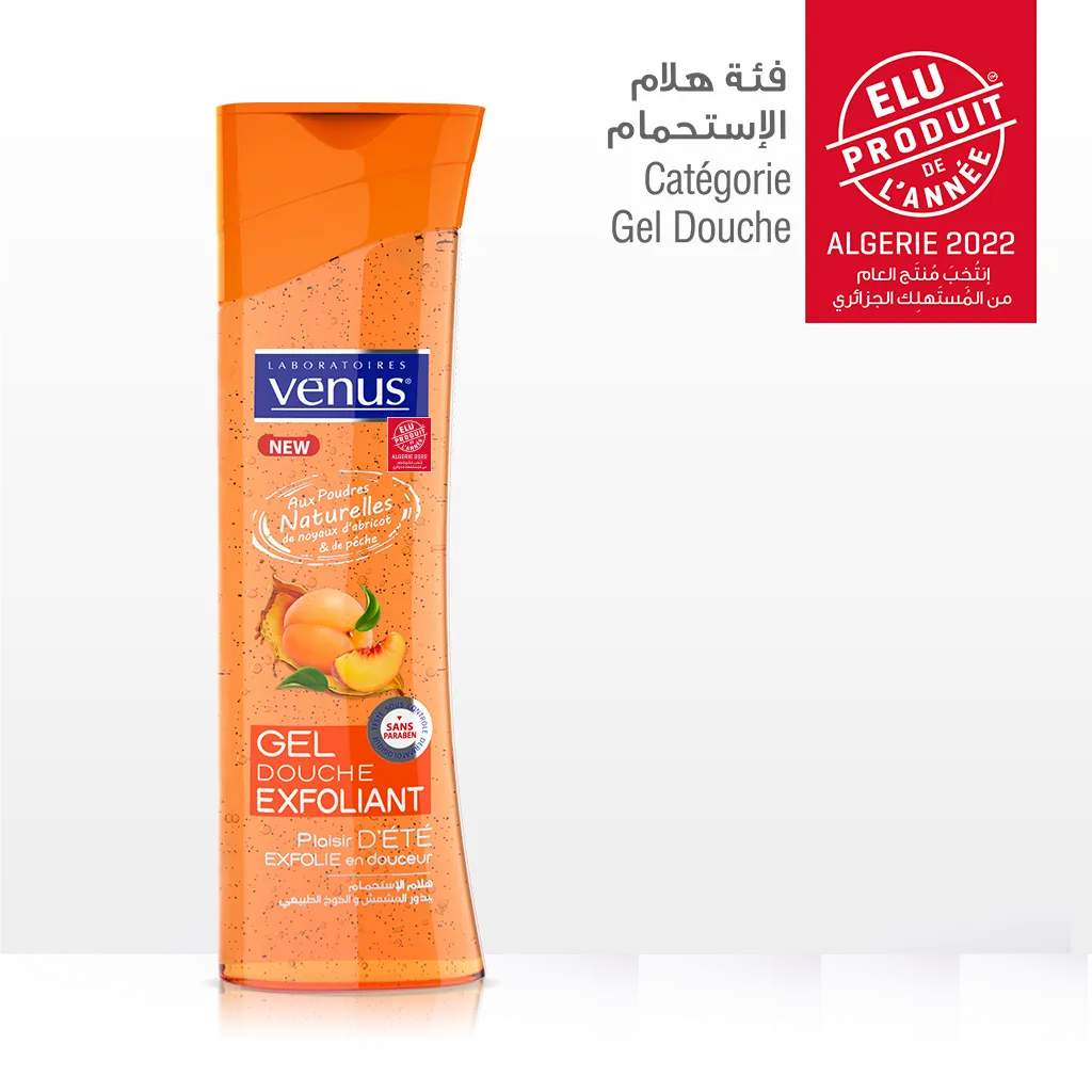 GEL FEMME EXFOLIANT PECHE ABRICOT
