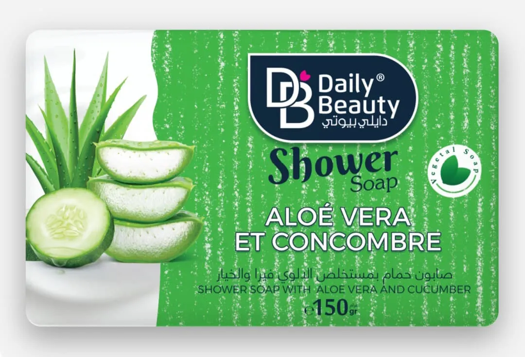 Savon DB aloé vera et concombre, 150gr Hover