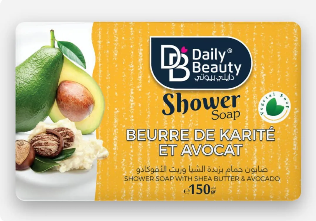 Savon DB beurre de karité et avocat, 150gr