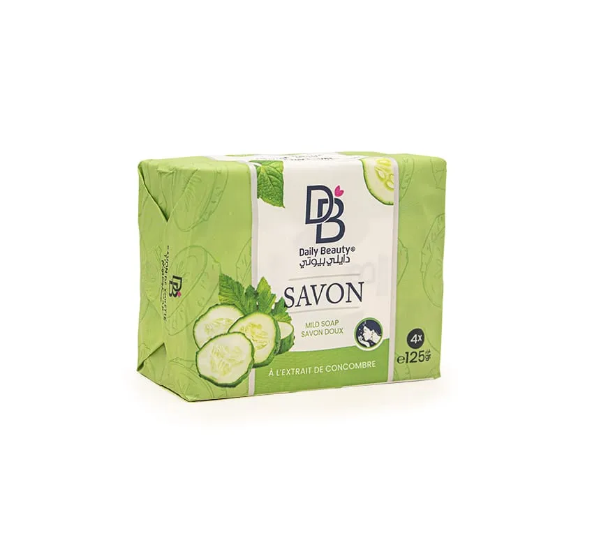 Savon DB doux à l'extrait de concombre, 125gr