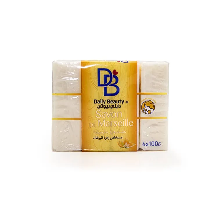 Savon DB savon Marseille extrait de fleur d'oranger, 150gr