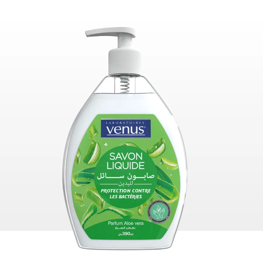 Savon liquide parfum ALOE VERA 390 ml