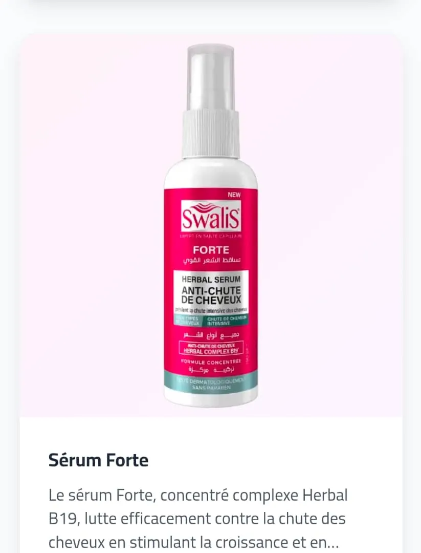 Sérum forte, anti-chute, herbal B19