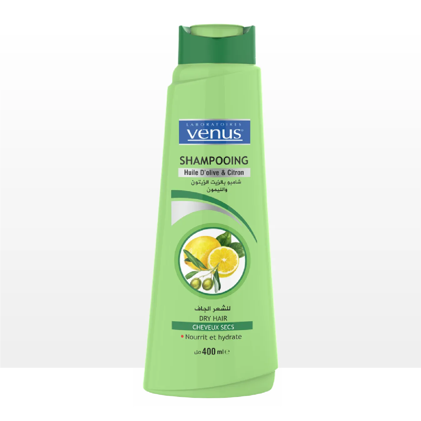 SHAMPOOING 400 ML Huile d’Olive et Citron