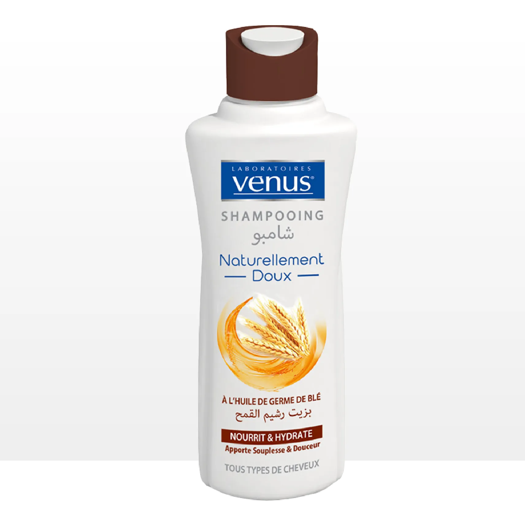 SHAMPOOING VENUS AUX GERMES DE Blée 450 ML