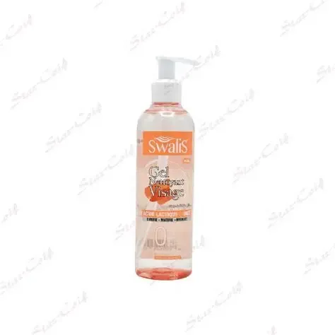 SW gel nettoyant visage, acide lactique et urée